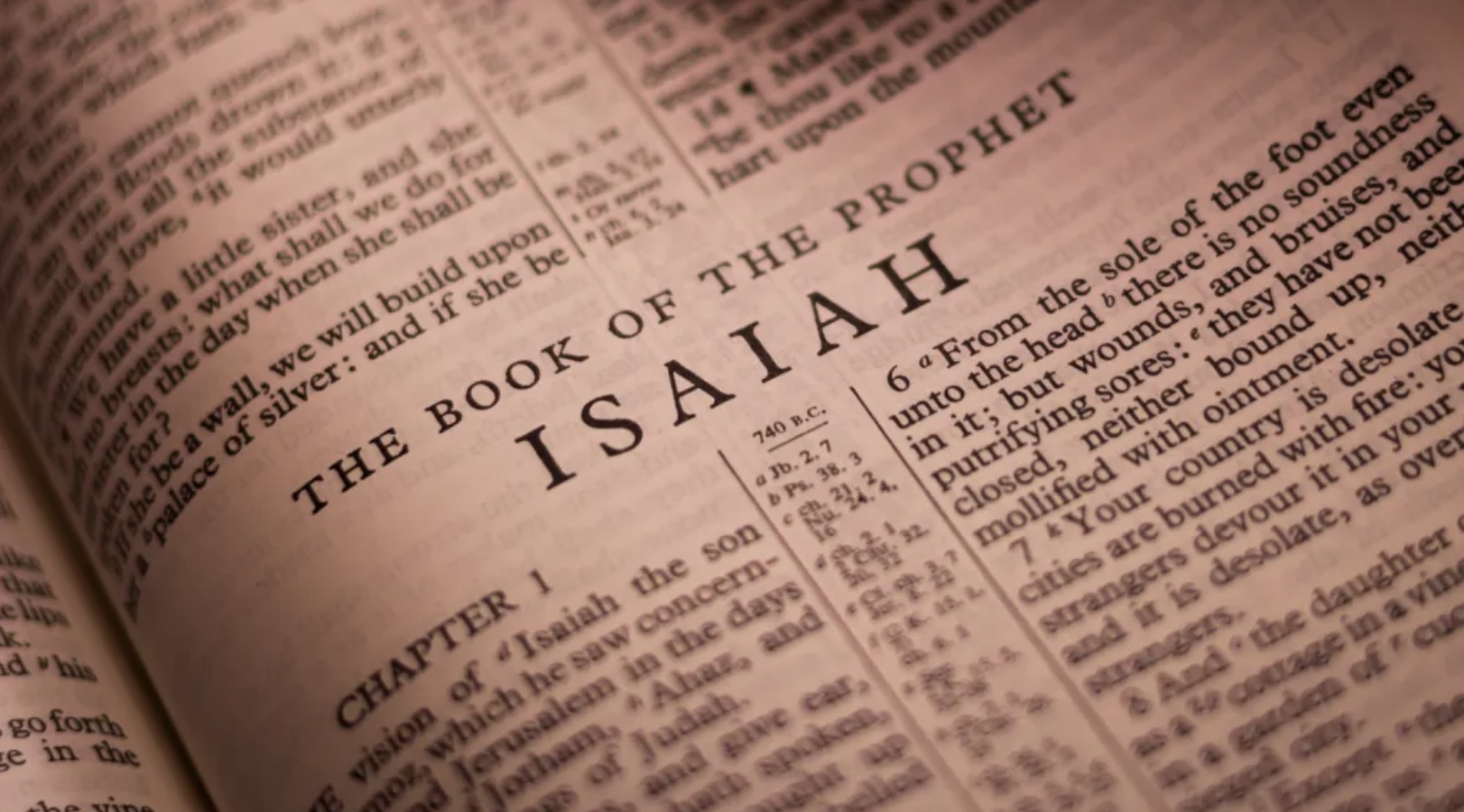 Day 190: Groans and Glory (Isaiah 1:1)