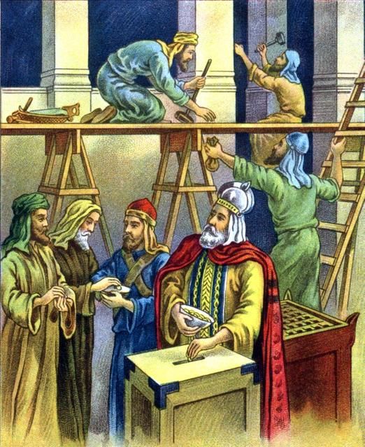 Day 186: Good King Joash/Jehoash (2 Kings 12:6-8)