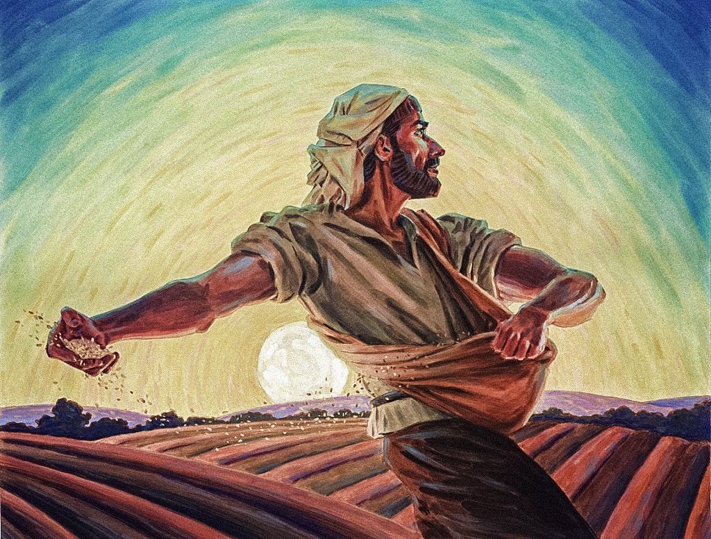 Day 287: Sower (A poem based on Matthew 13:1-9)