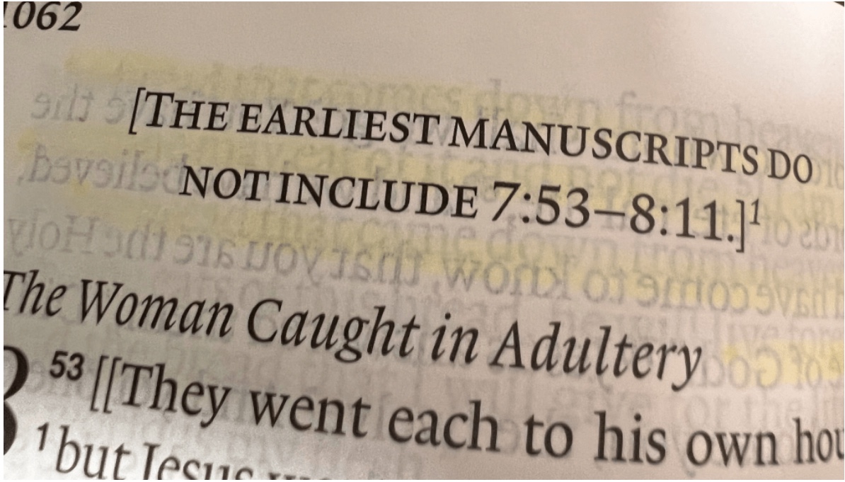 Day 296: The “Problem” of  John 8:1-11