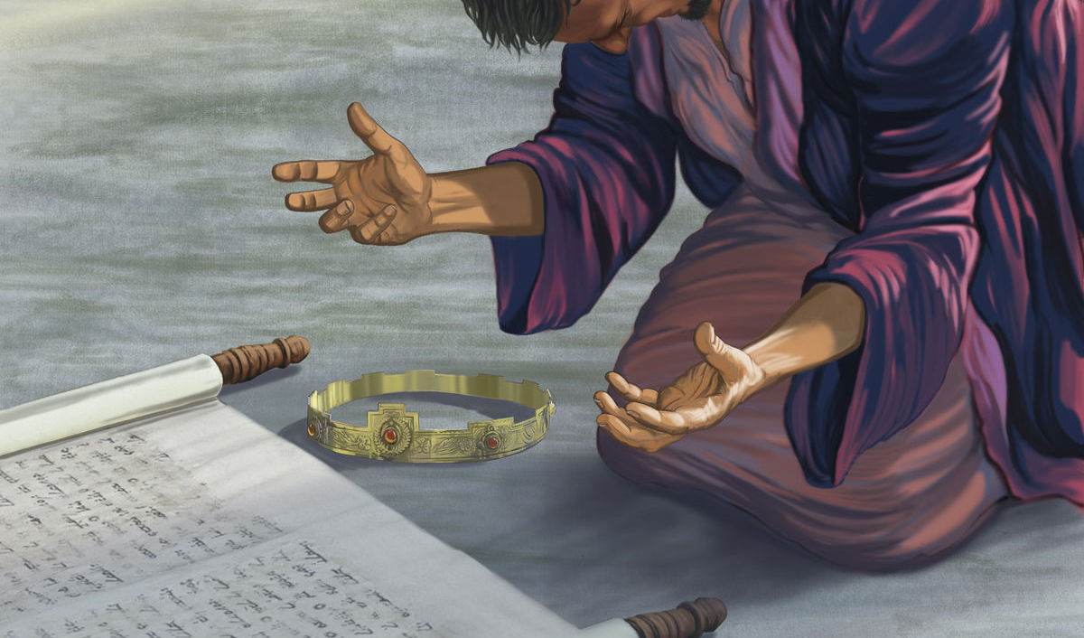 Day 206: Lay Down Your Burdens–Literally (Isaiah 37:14-20)