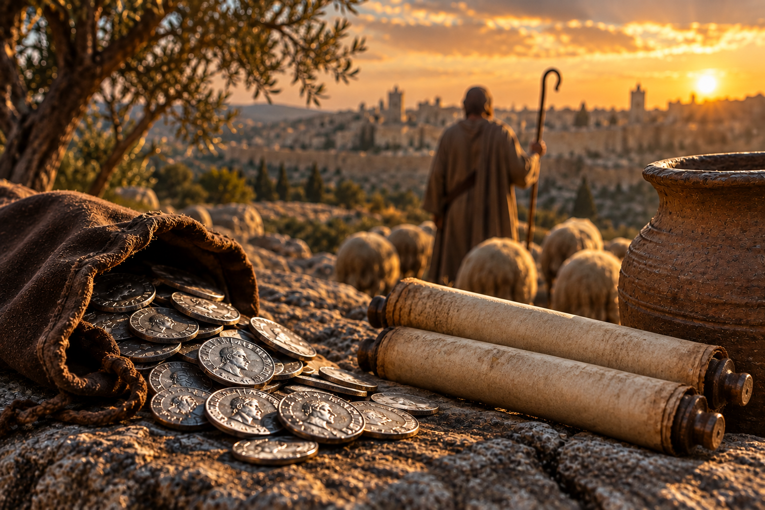 Day 265: Thirty Pieces of Silver, Two Prophets, and One Shepherd (Zechariah 11:12–13)