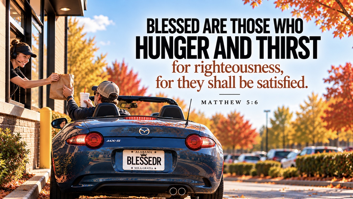 Stay Hungry, Stay Satisfied (Matthew 5:6; Philippians 3:4-14)
